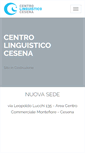 Mobile Screenshot of centrolinguecesena.com